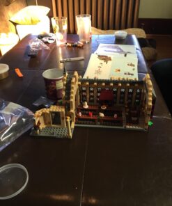 LEGO Harry Potter Hogwarts Great Hall 75954 Building Kit and Magic Castle Toy, Fantasy Creatures, Hermione Granger, Draco Malfoy and Hagrid (878 Pieces) 46 71G9LPPcAyL