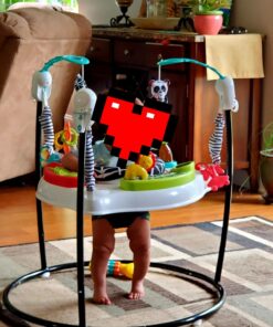 Fisher-Price Baby Bouncer Animal Wonders Jumperoo Activity Center With Music Lights Sounds And Developmental Toys 40 71G9hvHxBXL