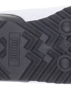 PUMA Men's Roma Sneaker 9.5 Black/White/Silver 17 71GAie4IbQL