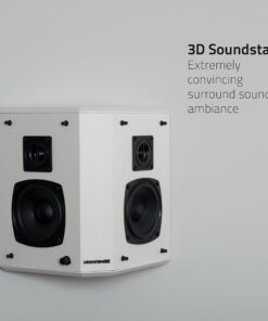 Fluance Elite High Definition 2-Way Bipolar Surround Speakers for Wide Dispersion Surround Sound in Home Theater Systems - Black Ash/Pair (SXBP2) 25 71GBrCYS2fL