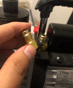 FJC 6014 Vacuum Pump Adapter , yellow 18 71GBzwYFvEL