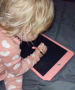 TEKFUN LCD Writing Tablet Doodle Board, 10inch Colorful Drawing Tablet Writing Pad, Girls Gifts Toys for 3 4 5 6 7 Year Old Girls Boys (Pink) Pink 10in 41 71GCZAvo3rL