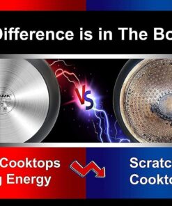 Alternative view of MSMK 10-Piece Pots and Pans Set non stick, Durable and Stable Cookware Sets for building a starter kitchen or refreshing, Even Heating, Easy Clean-Up, Comfortable Handling, Induction Compatibility Cookware Set(10-piece)