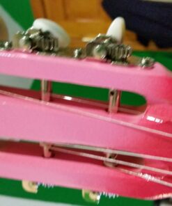 Best Choice Products 38in Beginner All Wood Acoustic Guitar Starter Kit w/Gig Bag, Digital Tuner, 6 Celluloid Picks, Nylon Strings, Capo, Cloth, Strap w/Pick Holder - Pink 30 71GE6ZOkJCL