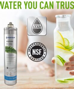 Pentair Everpure H-104 Quick-Change Filter Cartridge, EV961211, For Use in Everpure H-104 Drinking Water System, 1,000 Gallon Capacity, 0.5 Micron 21 71GEGWyKvfL