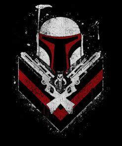 Men's Star Wars Boba Fett No Threats Only Promises T-Shirt Small Black 5 71GEg0BOujL