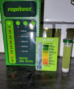 Luster Leaf 1605 Digital Soil Kit for pH, N, P and K, 25 Tests Digital Soil Test Kit 19 71GF0KuGOTL