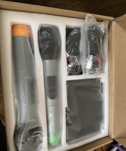 FIFINE UHF Dual Channel Wireless Handheld Microphone, Easy-to-use Karaoke Wireless Microphone System-K036 44 71GFK1A2TcL