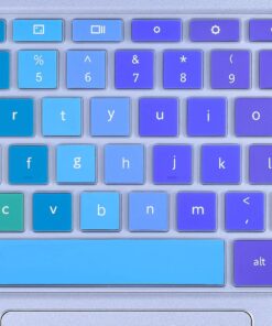 Keyboard Cover for Samsung Galaxy Chromebook Go 14" /Chromebook 4 3 2 XE310XBA XE500C13 XE501C13 XE500C12 11.6"/ Chromebook 4 15.6" XE350XBA /Chromebook Plus V2 XE520QAB XE521QAB 12.2 -Rainbow Rainbow 24 71GFOziHT9L