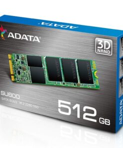 ADATA SU800 512GB M.2 2280 SATA 3D NAND Internal SSD (ASU800NS38-512GT-C) 512 GB 3D TLC M.2 13 71GGuyxPUHL
