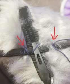 Happylifehere Cat Fox Ears Kitty Costume Halloween Cosplay Fancy Dress Black with gray Kits 16 71GH8bozBtL