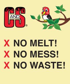 C&S Woodpecker Delight No-Melt Suet Dough 17 71GHCgF 8OL