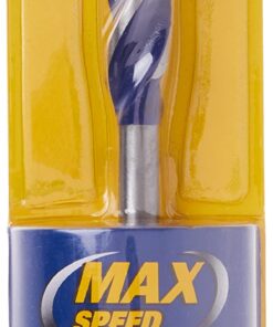 IRWIN SPEEDBOR Tri Flute Wood Drill Bit 1/2" X 6" (3041001), Silver Metallic 1/2-Inch Bit 9 71GHK9qRvHL