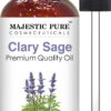 MAJESTIC PURE Clary Sage Oil Premium Quality, 4 Fl Oz 4 Fl Oz (Pack of 1) 30 71GIzJBBFL