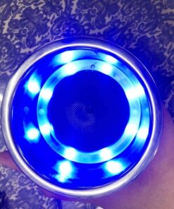 Blue LED Boat Cup Drink Holder,Stainless Steel Polished Cup Holder for Boat,12V,Water Proof for Marine Boat Rv Camper (4pcs) 15 71GKui7sh2L