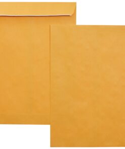 Alternative view of Amazon Basics Catalog Mailing Envelopes, Peel & Seal, 9x12 Inch, Brown Kraft, 100-Pack 9 x 12