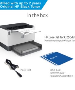 HP Laserjet-Tank 2504dw Wireless Black & White Monochrome Printer Prefilled with Up to 2 Years of Original HP-Toner (2R7F4A) New version 29 71GLNJy2kgL