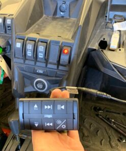 NOAM NUTV4 Quad - 4 Channels Marine Bluetooth ATV/Golf Cart/UTV Speakers Stereo System 43 71GLUQigFL