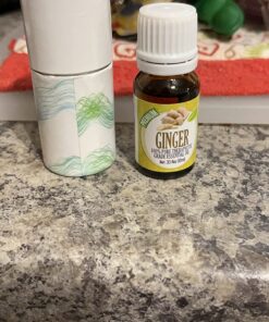 Healing Solutions 10ml Oils - Ginger Essential Oil - 0.33 Fluid Ounces 0.33 Fl Oz (Pack of 1) 5 71GLbaGdSfL