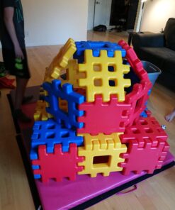 Little Tikes Big Waffle Block Set - 18 pieces, Blue/Red/Yellow 39 71GM2WDakSL