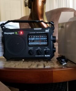 Kaito KA500 5-way Powered Emergency AM/FM/SW NOAA Weather Alert Radio with Solar,Dynamo Crank,Flashlight and Reading Lamp, Color Black 59 71GMG8MZS3L