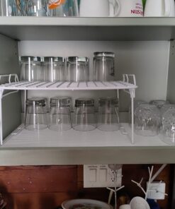 Whitmor Wire Grid Stacking Utility Shelf 27 71GMNxULSTL