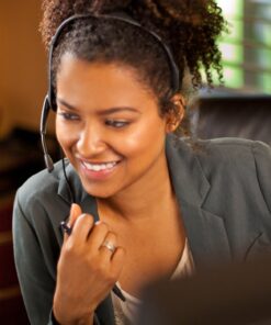 Cyber Acoustics Mono Headset, headphone with microphone, great for K12 School Classroom and Education (AC-104),Gray 11 71GNGlp293L