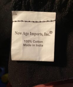 Altar Tarot Cloth: Triple Goddess With Pentagram - 24" x 24" (Gold/Silver on Black Pentacle/Pentagram) 25 71GNJOmjlcL