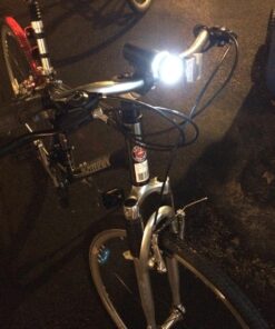 BV Bike Lights, Super Bright with 5 LED Bike Headlight & 3 LED Rear, Bike Lights for Night Riding with Quick-Release, Waterproof Bicycle Light Set, Bike Accessories, Bicycle Accessories, Flashlight Battery Powered 67 71GNRwzdcUL