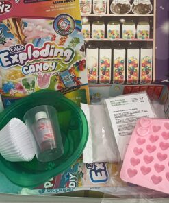 Playz Edible Exploding Candy Making Science Kit for Kids Ages 8-12 Years Old - Food Science Chemistry Kid Science Kit with 29 Experiments, Educational Science Kits for Boy & Girls 25 71GNYOSzdGL