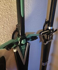 YYST MINI Adjustable Sword , Wall Hook Display Hanger Wall Mount for Sword ,Dagger ,Axe,KeyBlade, etc-4/PK- No Sword-Vertical Display 41 71GNwt3xNWL