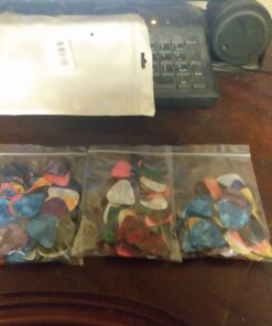 AUGSHY 300 Pcs Guitar Picks Sampler Value Pack Includes Thin Medium & Heavy Gauges 300 Mixedcolor 33 71GOK7SKSL 1