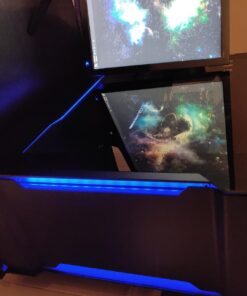 Phanteks (PH-ES518XTG_DBK01) Enthoo Evolv X ATX Case Tempered Glass Windows Digital RGB Black 111 71GP2P1sQbL