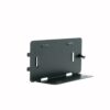 Legrand - OnQ Universal Wall Mounting Plate, Secure Devices in Structured Media Enclosure, Cable Management Box, 2 Velcro Hook and Loop Straps, Recessed Media Box to Organize Cable, Black, 36489601 Half Width Universal 16 71GPojFnzhL