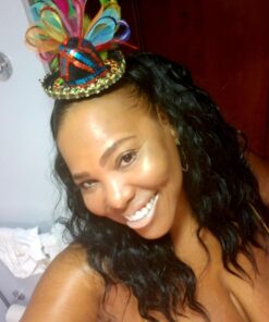 Amscan Cinco De Mayo Fiesta Party Sequins Sombrero Headband with Feather (1 Piece), Multi Color, 2.5 x 5.5 1 8 71GRQmAUTkL