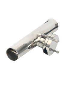 Amarine Made (2x) Stainless Tournament Style Clamp on Fishing Rod Holder for Rails 1-1/4" to 2" 29 71GTjGfv4VL