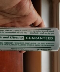 Natural Shoe Deodorizer and Foot Spray – Foot Odor Eliminator for Shoes, Sports Equipment, and Feet – Long-Lasting, Smelly Feet Odor Neutralizer for Adults and Kids – USA-Made by Foot Sense, 5 Oz. 1 22 71GTngB1i5L