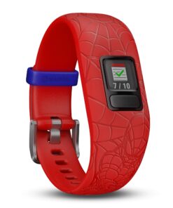 Alternative view of Garmin vivofit jr. 2, Kids Fitness/Activity Tracker, 1-Year Battery Life, Adjustable Band, Marvel Spider-Man, Red MARVEL Spider-Man - Red MARVEL Spider-Man - New