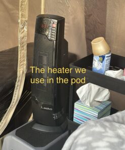 EighteenTek Holiday Decoration Sports Tent with Sealed Floor - Instant Tent Shelter - Outdoor Bubble Tent 1-6 Person - Rain Tent Camping Sun Shelter Pop Up - Clear, Patent Pending Protected Design 72"x72"x65"h 47 71GU9fy2fL 2