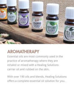 Healing Solutions 10ml Oils - Lavender Essential Oil - 0.33 Fluid Ounces 0.33 Fl Oz (Pack of 1) 21 71GUOukVbtL 1