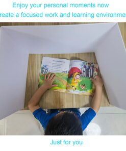 24 Pack Privacy Shields for Student Desks, Privacy folders for Student Testing Desk dividers- Includes Extra Labels 24 21 71GUixfQcIL