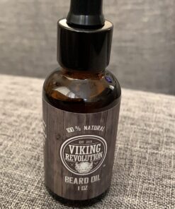 Viking Revolution Beard Oil Conditioner - All Natural Unscented Argan & Jojoba Oils - Softens, Smooths & Strengthens Beard Growth - Grooming Beard and Mustache Maintenance Treatment, 1 Pack 1 Ounce (Pack of 1) 31 71GVyVghcNL
