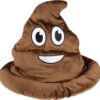 Rhode Island Novelty Brown Emoticon Poop Hat 1 Per Order 41 71GWf6SnztL