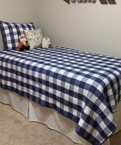 Amazon Basics Lightweight Pleated Bed Skirt, Twin, Bright White 13 71GXOt0ReuL