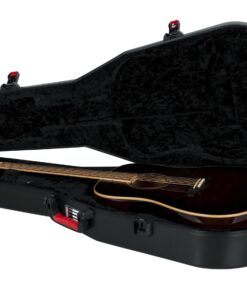 Gator Cases Molded Flight Case For Acoustic Dreadnought Guitars With TSA Approved Locking Latch (GTSA-GTRDREAD) 18 71GXnc81BEL