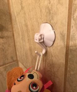 Original Tub Cubby Bath Toy Storage - Hanging Bath Toy Holder, with Suction & Adhesive Hooks, 14"x20" Mesh Net Shower Caddy for Kids Bathroom Decor, Bedroom & Car Toy Organizer - Bonus Hooks Original Tub Cubby 37 71GY98FudL