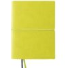 Global Printed Products Pocket Journal Notebook 4.25"x5.75" with Elastic Closure Leather Material (Green/Black) 37 71GYtiLxhQL