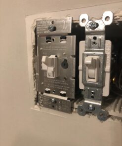 Lutron Ariadni/Toggler LED+ Dimmer | 150-Watt, Single-Pole/3-Way | AYCL-153P-WH | White 49 71GYxmc5jkL