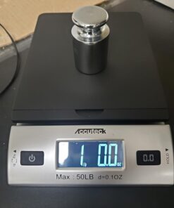 ACCUTECK All-in-1 Series W-8250-50bs A-Pt 50 Digital Shipping Postal Scale with Ac Adapter, Silver 47 71GZJuqBL