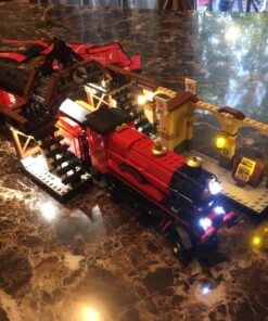 BRIKSMAX Led Lighting Kit for Harry Potter Hogwarts Express- Compatible with Lego 75955 Building Blocks Model- Not Include The Lego Set 21 71GZik9LbyL